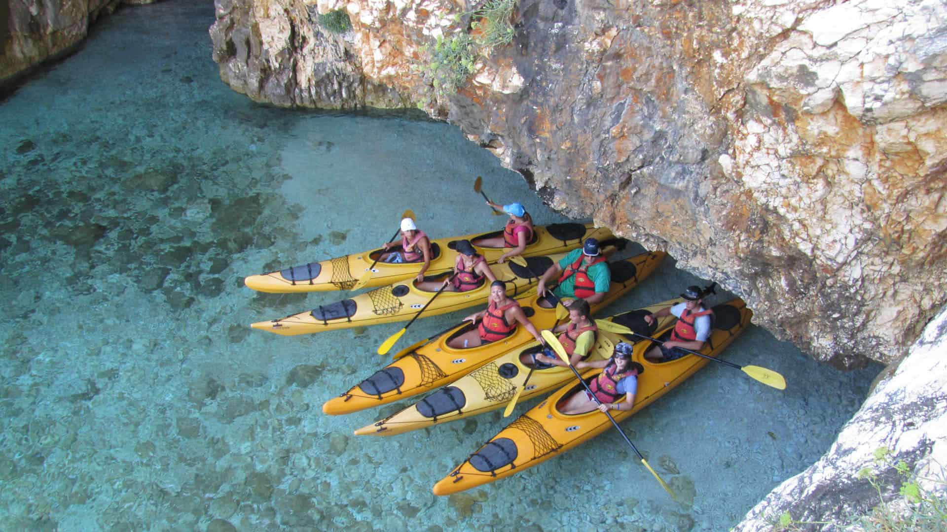 Sea kayaking Croatia
